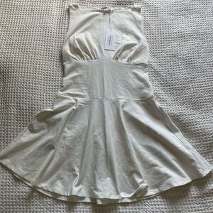 Reformation Mayve Knit Dress in color Fior Di Latte size S
